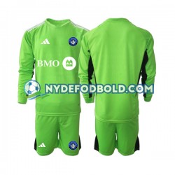 Hjemmebane Trøje CF Montréal Målmand 2023-2024 L/Æ Børn(+Shorts)