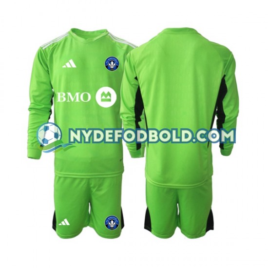 Hjemmebane Trøje CF Montréal Målmand 2023-2024 L/Æ Børn(+Shorts)