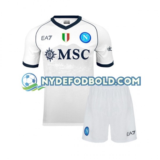 Udebane Trøje Napoli 2023-2024 K/Æ Børn(+Shorts)
