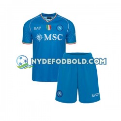 Hjemmebane Trøje Napoli 2023-2024 K/Æ Børn(+Shorts)
