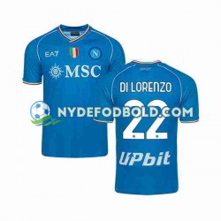 Hjemmebane Trøje Napoli DI LORENZO 22 2023-2024 K/Æ Mænd