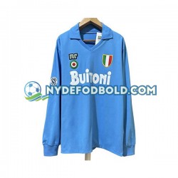 Hjemmebane Trøje Napoli Retro 1987 1988 L/Æ Mænd