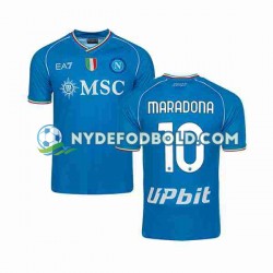 Hjemmebane Trøje Napoli Maradona 10 2023-2024 K/Æ Mænd