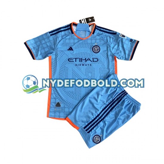 Hjemmebane Trøje New York City FC 2023 K/Æ Børn(+Shorts)