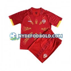 Hjemmebane Trøje Nordmakedonien 2023 K/Æ Børn(+Shorts)