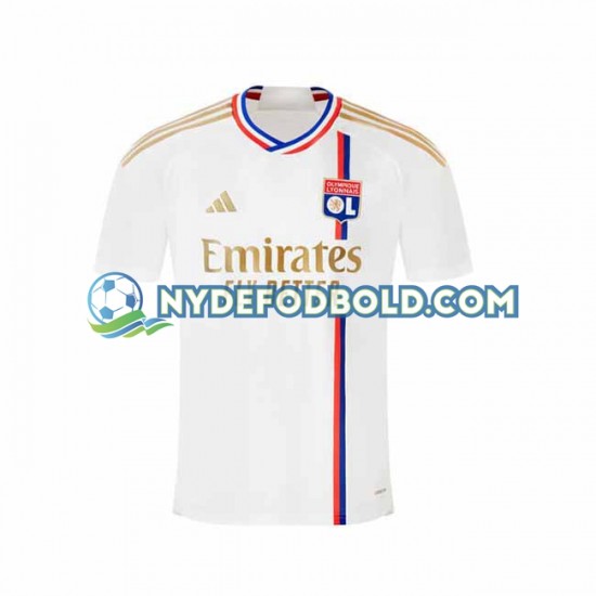 Hjemmebane Trøje Olympique Lyon 2023-2024 K/Æ Mænd
