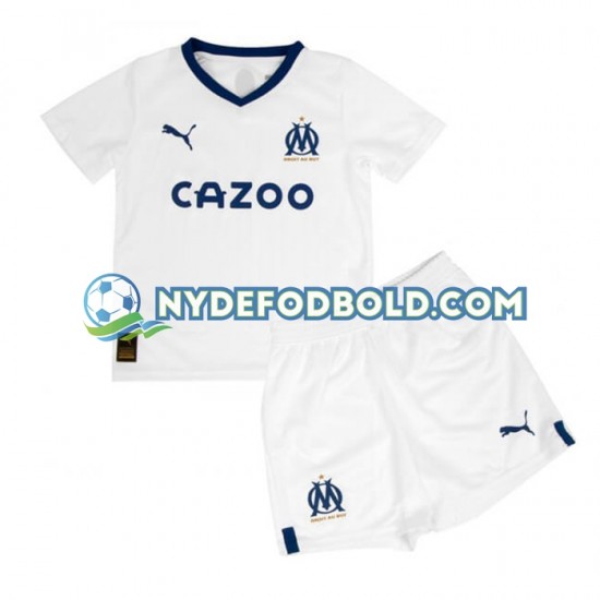 Hjemmebane Trøje Olympique de Marseille 2022-2023 K/Æ Børn(+Shorts)