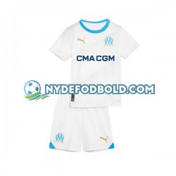 Hjemmebane Trøje Olympique de Marseille 2023-2024 K/Æ Børn(+Shorts)