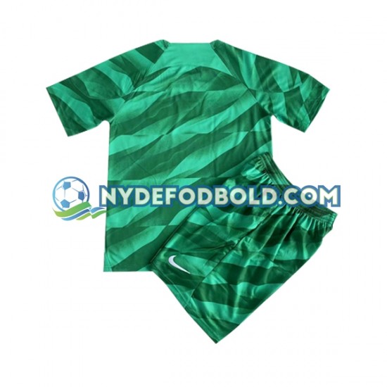 Hjemmebane Trøje Paris Saint-Germain Målmand 2023-2024 K/Æ Børn(+Shorts)