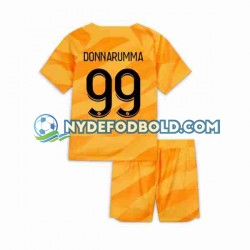 Udebane Trøje Paris Saint-Germain Målmand DONNARUMMA 99 2023-2024 K/Æ Børn(+Shorts)