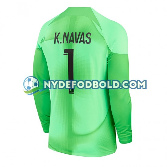 Hjemmebane Trøje Paris Saint-Germain Målmand K.Navas 1 2022-2023 L/Æ Mænd