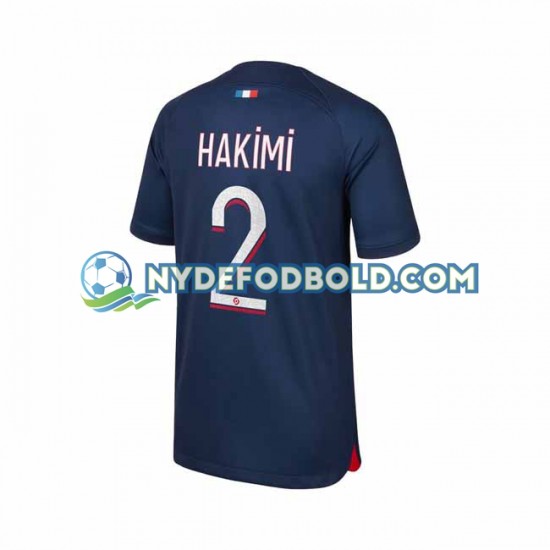 Hjemmebane Trøje Paris Saint-Germain Hakimi 2 2023-2024 K/Æ Mænd