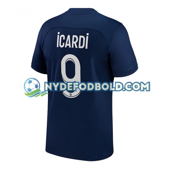 Hjemmebane Trøje Paris Saint-Germain Icardi 9 2022-2023 K/Æ Mænd
