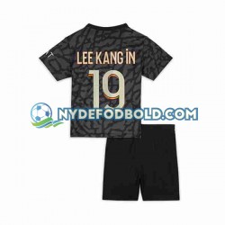 3. Valg Trøje Paris Saint-Germain Lee Kang In 19 2023-2024 K/Æ Børn(+Shorts)