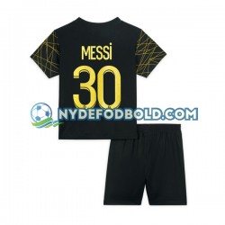4. Valg Trøje Paris Saint-Germain Lionel Messi 30 2022-2023 K/Æ Børn(+Shorts)