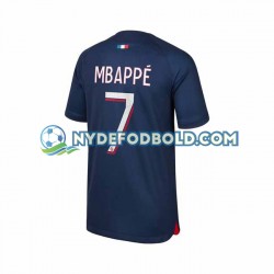 Hjemmebane Trøje Paris Saint-Germain Mbappe 7 2023-2024 K/Æ Mænd