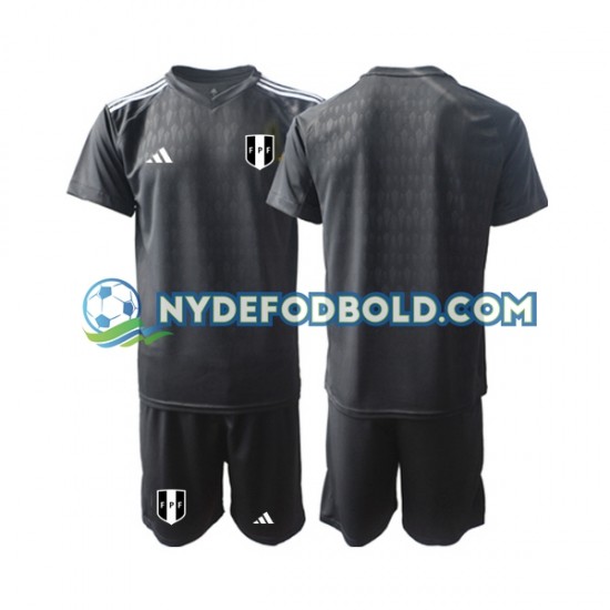 Hjemmebane Trøje Peru Målmand 2023 K/Æ Børn(+Shorts)