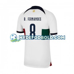 Udebane Trøje Portugal B.Fernandes 8 World Cup 2022 K/Æ Mænd