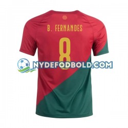Hjemmebane Trøje Portugal B.Fernandes 8 World Cup 2022 K/Æ Mænd