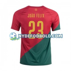 Hjemmebane Trøje Portugal Joao Felix 23 World Cup 2022 K/Æ Mænd