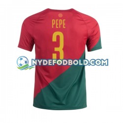 Hjemmebane Trøje Portugal PEPE 3 World Cup 2022 K/Æ Mænd