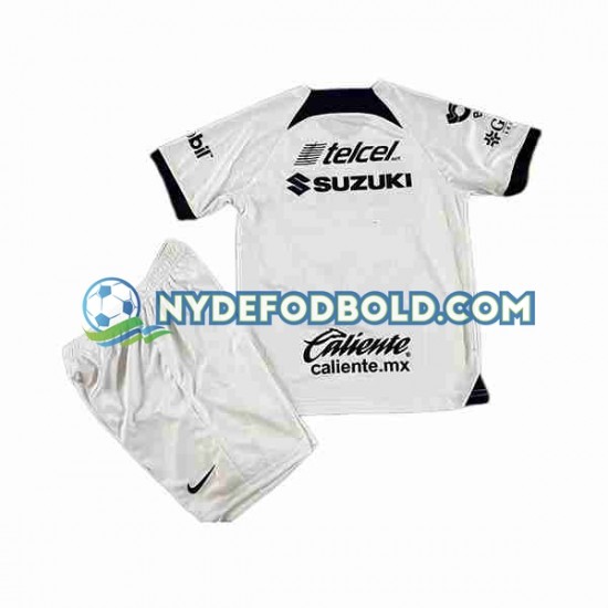 Hjemmebane Trøje Pumas UNAM 2023-2024 K/Æ Børn(+Shorts)