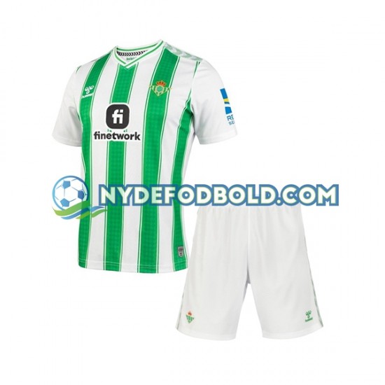 Hjemmebane Trøje Real Betis 2023-2024 K/Æ Børn(+Shorts)