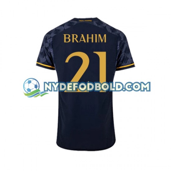 Udebane Trøje Real Madrid Brahim Diaz 21 2023-2024 K/Æ Mænd