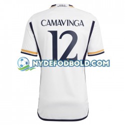 Hjemmebane Trøje Real Madrid Camavinga 12 2023-2024 K/Æ Mænd