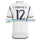 Hjemmebane Trøje Real Madrid Camavinga 12 2023-2024 K/Æ Mænd