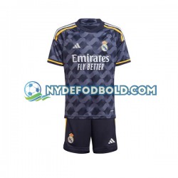 Udebane Trøje Real Madrid 2023-2024 K/Æ Børn(+Shorts)