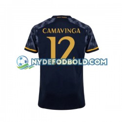 Udebane Trøje Real Madrid EDUARDO CAMAVINGA 12 2023-2024 K/Æ Mænd