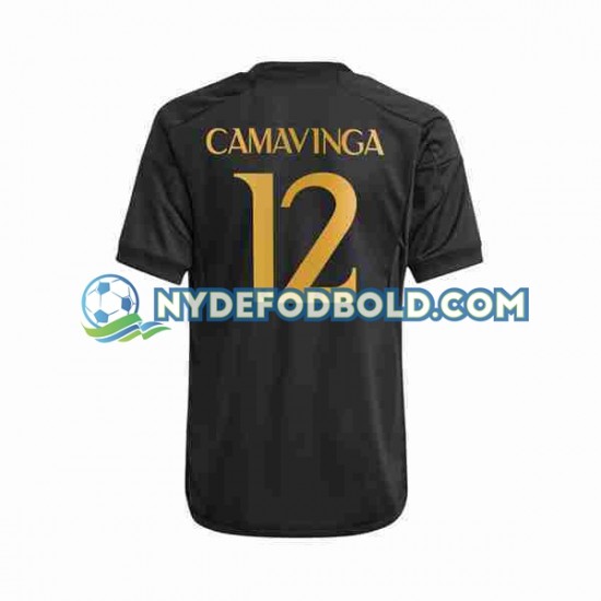3. Valg Trøje Real Madrid Eduardo Camavinga 12 2023-2024 K/Æ Mænd
