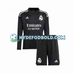 Udebane Trøje Real Madrid Målmand 2023-2024 L/Æ Børn(+Shorts)
