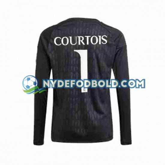Udebane Trøje Real Madrid Målmand Thibaut Courtois 1 2023-2024 L/Æ Mænd