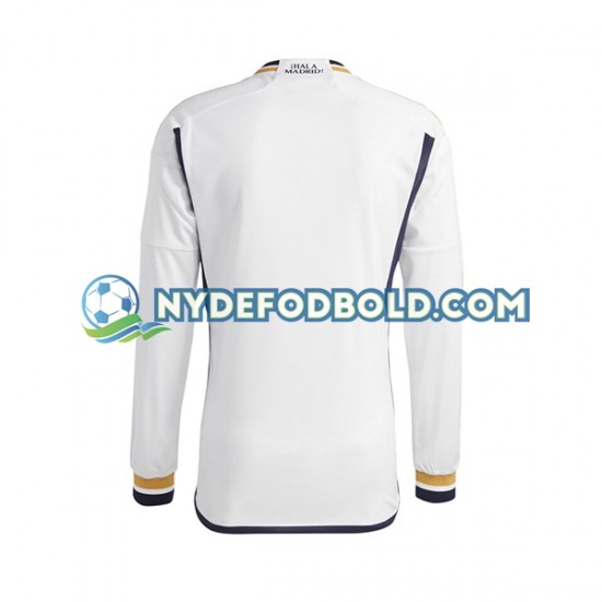 Hjemmebane Trøje Real Madrid 2023-2024 L/Æ Mænd