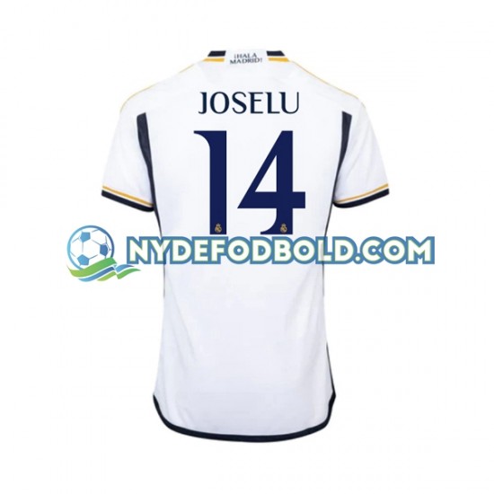 Hjemmebane Trøje Real Madrid JOSELU 14 2023-2024 K/Æ Mænd
