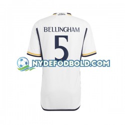 Hjemmebane Trøje Real Madrid Jude Bellingham 5 2023-2024 K/Æ Mænd