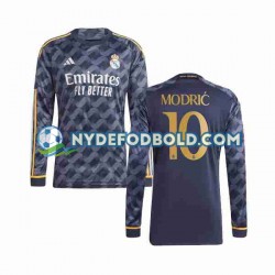 Udebane Trøje Real Madrid Luka Modric 10 2023-2024 L/Æ Mænd