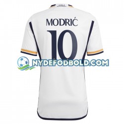 Hjemmebane Trøje Real Madrid Modric 10 2023-2024 K/Æ Mænd