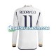 Hjemmebane Trøje Real Madrid Rodrygo Goes 11 2023-2024 L/Æ Mænd