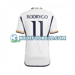 Hjemmebane Trøje Real Madrid Rodrygo Goes 11 2023-2024 K/Æ Mænd