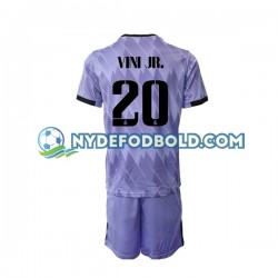 Udebane Trøje Real Madrid Vinicius Junior 20 2022-2023 K/Æ Børn(+Shorts)