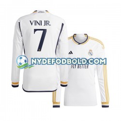 Hjemmebane Trøje Real Madrid Vinicius Junior 7 2023-2024 L/Æ Mænd