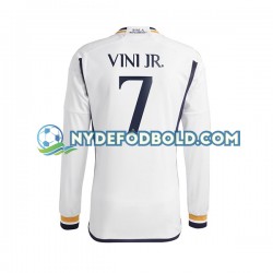 Hjemmebane Trøje Real Madrid Vinicius Junior 7 2023-2024 L/Æ Mænd