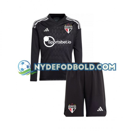 Hjemmebane Trøje Sao Paulo Målmand 2023-2024 L/Æ Børn(+Shorts)
