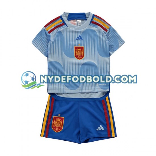 Udebane Trøje Spanien World Cup 2022 K/Æ Børn(+Shorts)