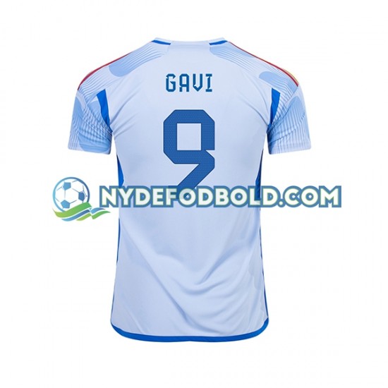 Udebane Trøje Spanien Gavi 9 World Cup 2022 K/Æ Mænd