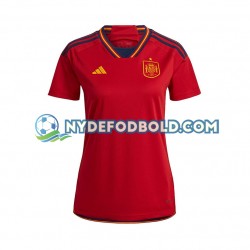 Hjemmebane Trøje Spanien World Cup 2022 K/Æ Dame