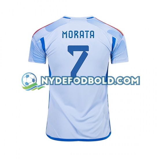 Udebane Trøje Spanien MORATA 7 World Cup 2022 K/Æ Mænd